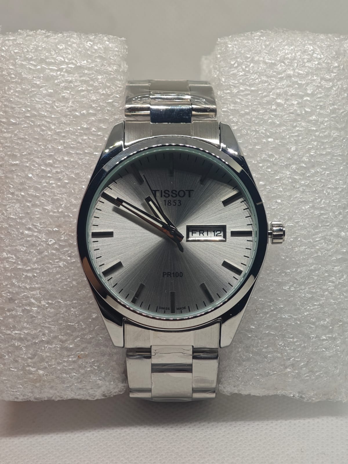 Tissot PRX Watch Silver Dial: Stainless Swiss Quartz Watch
